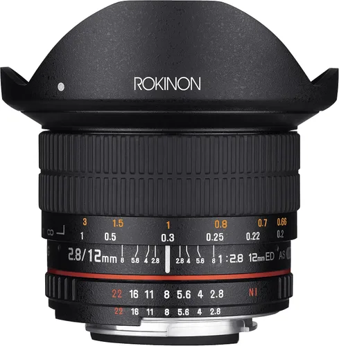 Vista 2 de Rokinon 12 mm F2.8 objetivo ojo de pez ultra anchos
