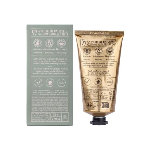 Vista 8 de Panier des Sens Crema de manos de almendras dulces para piel seca, 2.5 fl oz Premium French Hand Cream 97% Natural Ingredients Softening Care