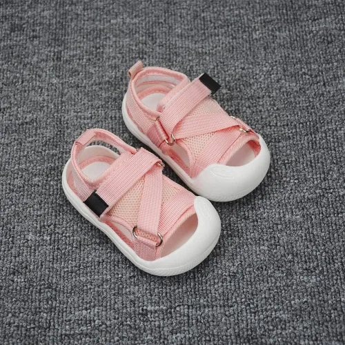 Vista 15 de OAISNIT Sandalias deportivas para bebés, niños y niñas, ligeras, antideslizantes, suela de goma, zapatos de agua acuática para playa, zapatos