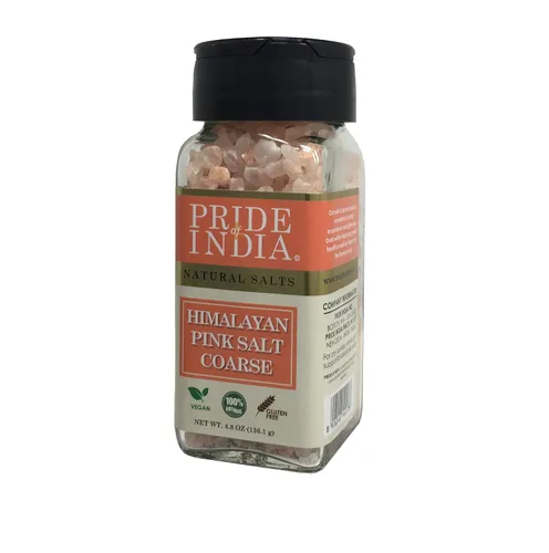 Vista 55 de Pride Of India - Sal rosa pura del Himalaya - Enriquecida con más de 84 minerales naturales, tamiz doble de molienda media (4.2 onzas, 119.1 gm)