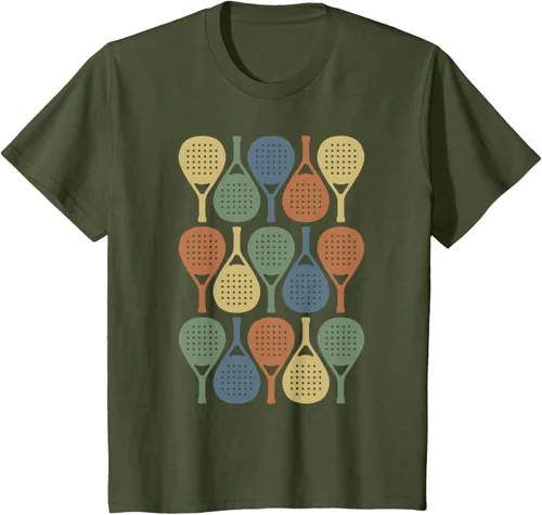 Vista 14 de Vintage Retro Padel Camiseta de Padel Sports Lover
