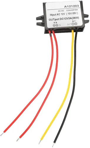 Vista 2 de Convertidor descendente CA 10-28v a CC 12v, módulo convertidor de CA a CC, 3a 5a convertidor reductor módulo de fuente de alimentación (3A)