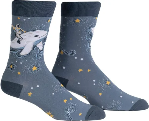 Vista 32 de Sock It To Me - Calcetines con diseño de extraterrestres y del espacio para hombre
