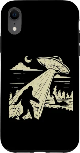 Vista 25 de UFO Bigfoot Sasquatch Lochness Monster Funny Believe - Funda de regalo para iPhone 17