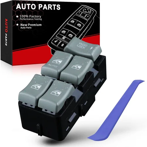 Vista 13 de Interruptor de ventana principal para Lincoln Town Car 2003 2004 2005 2006 2007 2008 Interruptor de control lateral del conductor OE# 5W1Z14529BA