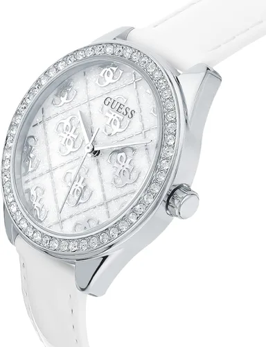 Vista 3 de Guess Watches Señoras Sugar Reloj de cuarzo analógico para mujer con pulsera de cuero GW0098L1
