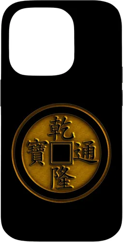 Vista 17 de iPhone 12/12 Pro I Ching Coin Chinese Lucky Charm Fortune Success Money Magic Case