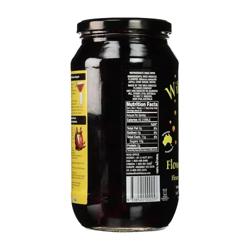 Vista 4 de WILD HIBISCUS FLOWER COMPANY Jarabe, 2.5 libras
