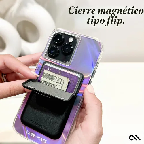 Vista 6 de Case-Mate Titular De La Tarjeta Magnética/Cartera Para IPhone Con Cierre