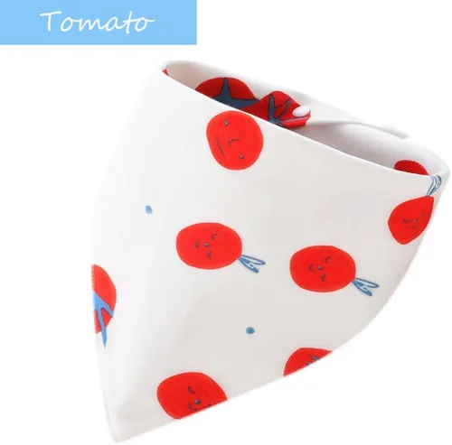 Vista 3 de Baberos 100% algodón para bebé, bandana para niño y niña, 9 baberos para babear, dentición y alimentación