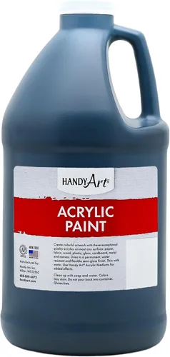 Vista 83 de Handy Art Pintura acrílica, juego de 12 colores, botellas de 16 onzas, acrílico líquido para estudiantes semibrillante, consistencia de flujo