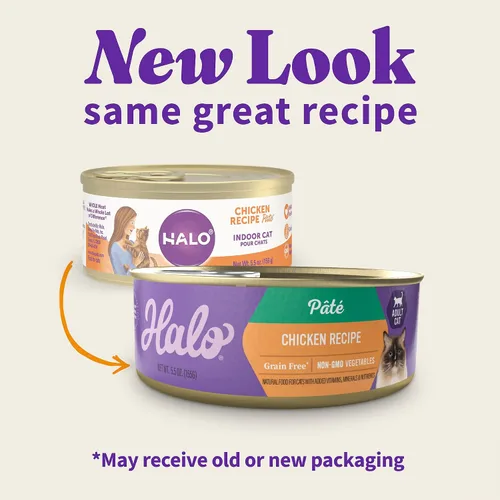 Vista 2 de Alimento húmedo para gatos de Halo