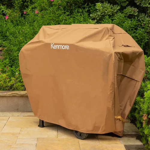 Vista 9 de Kenmore Funda resistente de 56 pulgadas para parrillas de gas propano al aire libre, resistente a la intemperie, a los rayos UV y a la decoloración