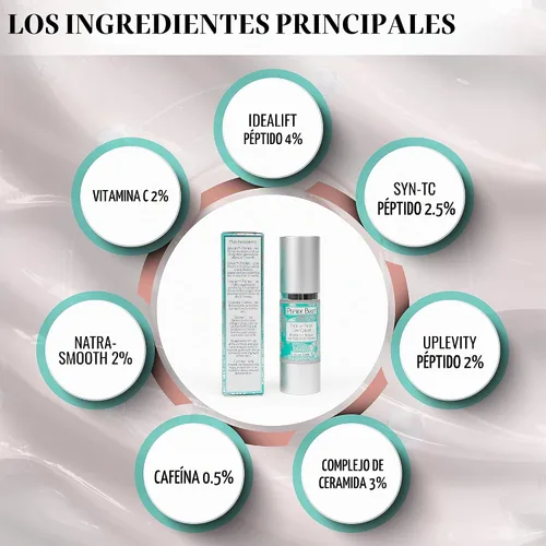 Vista 4 de Crema de día Peptide Blast llena de péptidos de colágeno y vitaminas C y E, para cara y cuello, 1 oz.