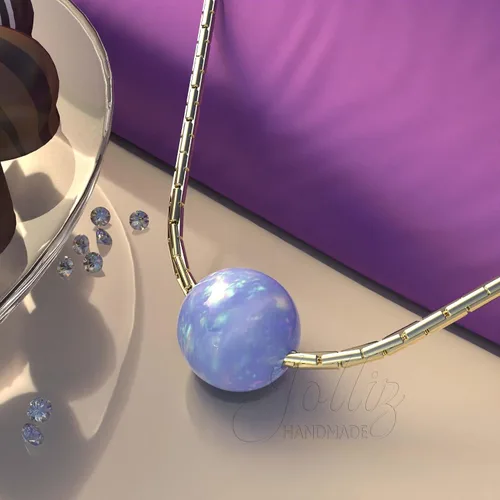 Vista 35 de Necklace With Opal
