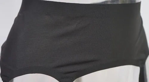 Vista 9 de TVRtyle Hebillas de metal de talla grande, 6 correas anchas, sexy para mujer, sin costuras, liguero para medias S504R