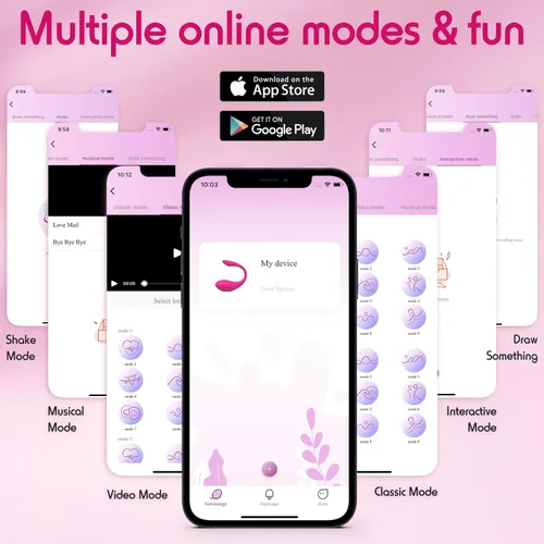 Vista 7 de Vibrador portátil con APP y control remoto, juguetes sexuales para mujer con 9 modos de vibración, juguetes sexuales femeninos para mujeres