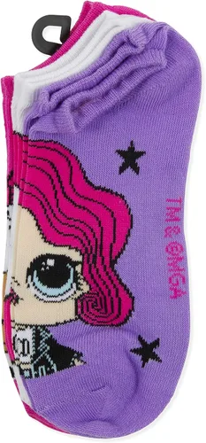 Vista 5 de LOL Surprise Paquete de 5 calcetines para niñas Rosado