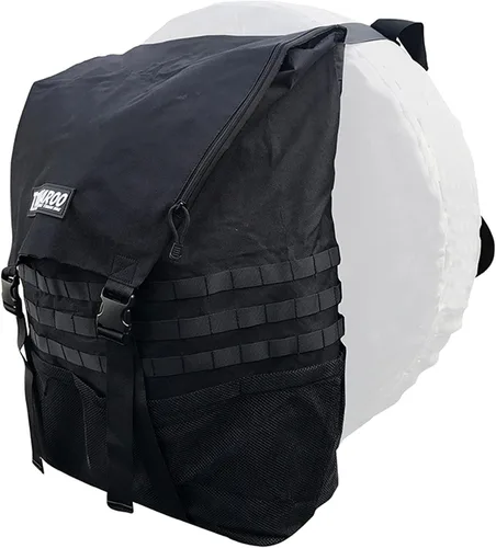 Vista 7 de Bolsa de basura Trasharoo Spare Tire, Negro