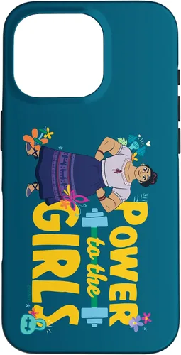 Vista 20 de Carcasa para iPhone 16 Disney Encanto Luisa Power to the Girls
