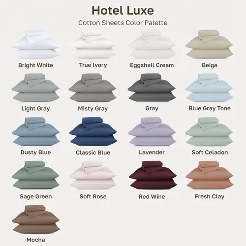 Vista 8 de California Design Den Juego de sábanas de lujo tamaño Queen, 800 hilos, 100% satén de algodón para cama tamaño Queen, juego de ropa de cama con Beige