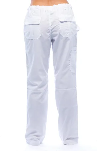 Vista 3 de Just Love Pantalones médicos sólidos para mujer