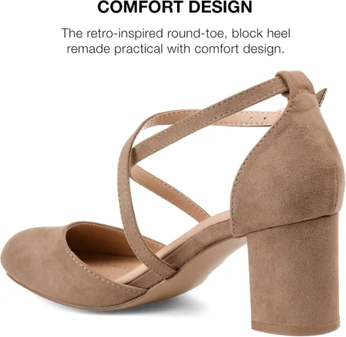 Vista 3 de Journee Women's Comfort Foam Foster Pumps