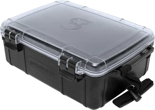 Vista 2 de geckobrands Caja seca impermeable, grande, color negro