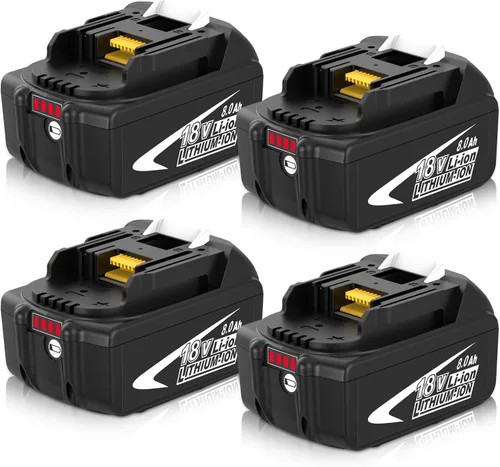 Vista 8 de Paquete de 2 piezas de repuesto de alta capacidad de 8000 mAh para batería