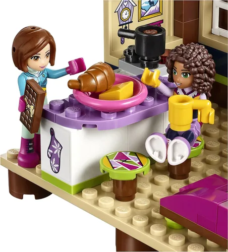 Vista 7 de LEGO Amigos en resort chalet nieve, Empaque estándar