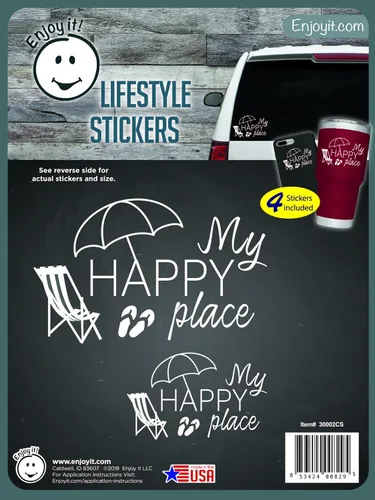 Vista 5 de Enjoy It Pegatinas para coche de bebé, 5 unidades con texto en inglés "Mama Bear, Papa Bear, Brother, Sister" Outdoor-Rated Vinyl Bear Family