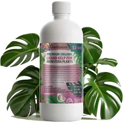 Vista 28 de GARDENERA Superalimento orgánico prémium de algas marinas y algas marinas para plantas AROID - 32 oz - Concentrado de fertilizante líquido de algas