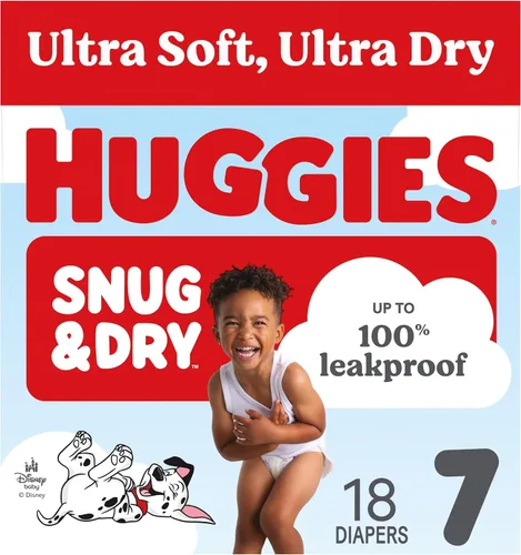 Vista 21 de Pañales Huggies Snug & Dry para bebé