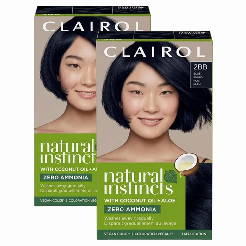 Vista 13 de Clairol Natural Instincts - Tinte semipermanente para el cabello, color negro 2, paquete de 1 unidad 2 negro