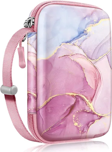Vista 9 de FINTIE Funda para impresora HP Sprocket Select/Sprocket Plus Smartphone Dreamy Marble