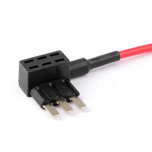 Vista 7 de Grifo de fusible para añadir un circuito para automóvil, 3 clavijas, 32 V, 5A-30 A, adaptador de fusible para agregar un circuito, adaptador