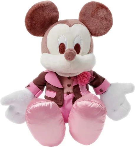Vista 2 de Disney Peluche de Mickey Mouse – Día de San Valentín – Pequeño 11 pulgadas