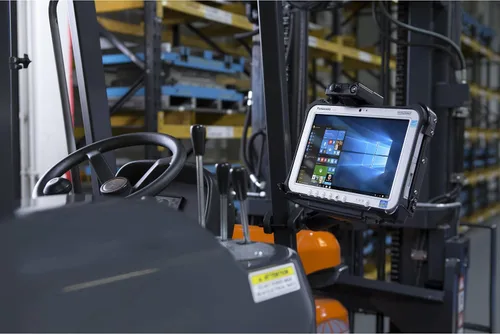 Vista 7 de Toughbook Panasonic G1, FZ-G1 MK5, tableta resistente, Intel Core i5-7300U, 8 GB de RAM, 256 GB SSD, código de barras 2D, 4G LTE, Windows 11 Pro