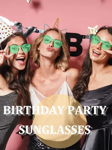Vista 7 de Hoteam 24 pares de lentes de sol redondos sin montura a granel tintados para fiesta, lentes transparentes de color caramelo para mujeres y hombres