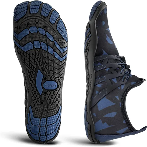 Vista 3 de BULLIANT Zapatos de agua para hombre, unisex, zapatos acuáticos descalzos para hombres y mujeres, zapatos de senderismo y natación