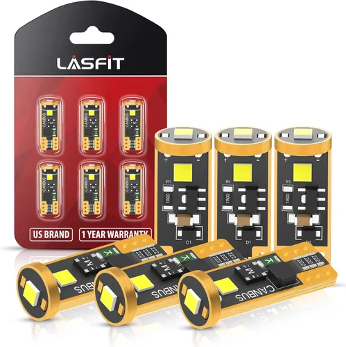 Vista 12 de LASFIT 194 Bombilla LED 6000K Blanca, T10 168 2825 W5W Bombillas LED de Repuesto, Para Luz de Domo/Mapa, Luz de Puerta, Luz de Cortesía, Luz