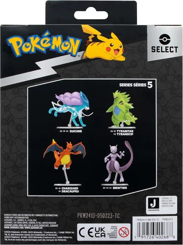 Vista 7 de Pokémon PKW2413-15cm Figura Select Oficial Articulada de Despotar
