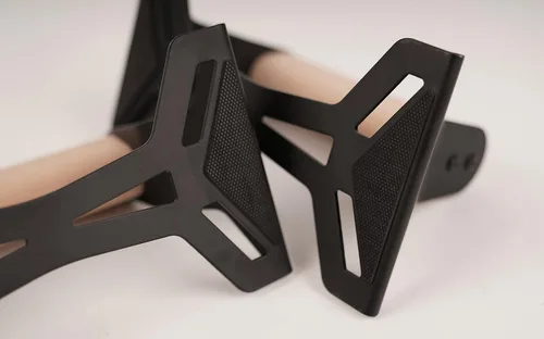 Vista 2 de Barras de empuje de madera con mango ergonómico. Portátil