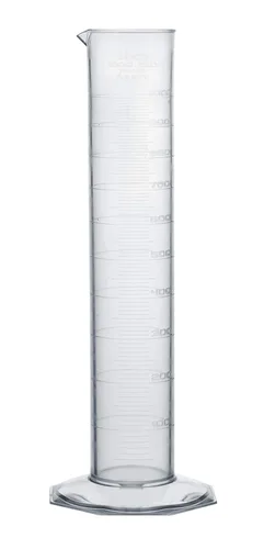 Vista 7 de EISCO Cilindro graduado, 0.3 fl oz - Clase A tolerancia octogonal base TPX plástico calidad industrial, autoclavable- Eisco Labs
