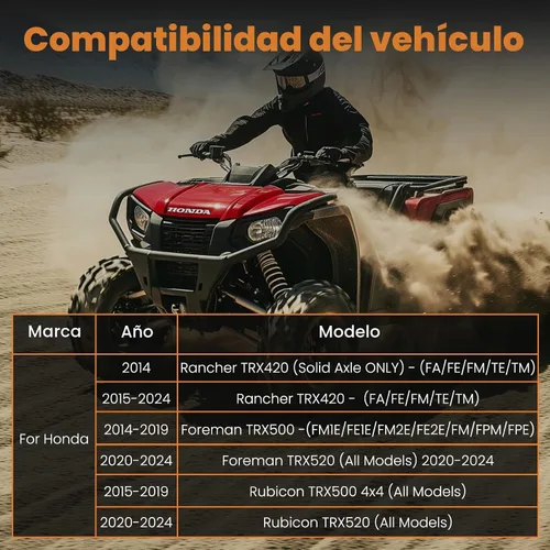 Vista 2 de maXpeedingrods - Placa de montaje de cabrestante para Foreman Rubicon Rancher 2014-2026