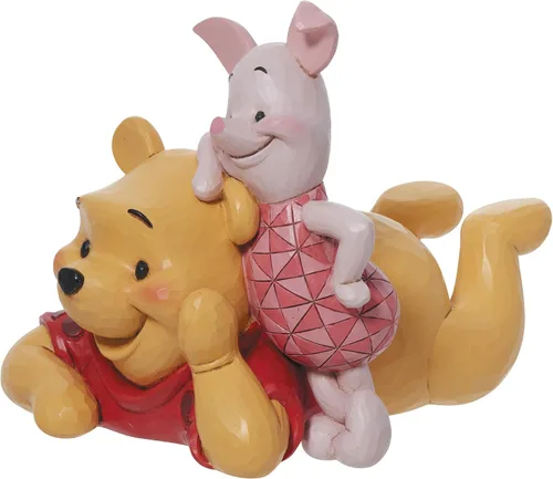 Vista 4 de Enesco Disney Traditions Winne The Pooh and Piglet - Figura de 5.25 pulgadas, multicolor