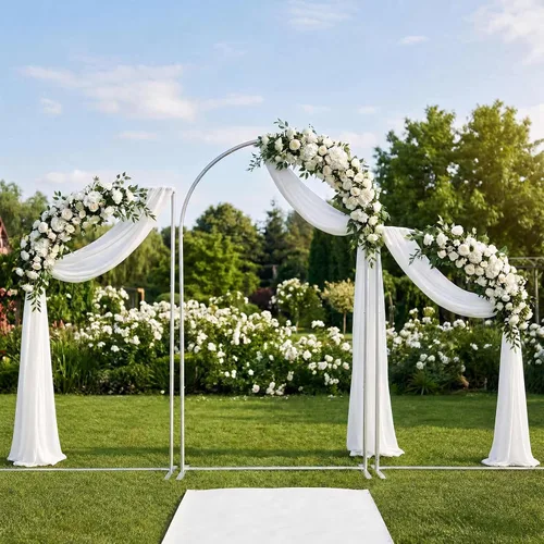 Vista 7 de Efavormart - Cubierta vertical para poste de elastano, 20 pies, color negro, tela elástica para colgar candelabros de aluminio curvado, tubería