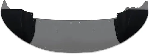 Vista 3 de Kozak Alerón de parachoques de esquina compatible con Kenworth T680 Next Gen 2022 2023+ Plus Logo y chaleco reflectante KOZAK
