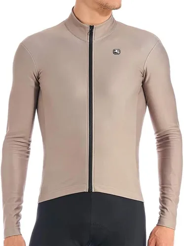 Vista 2 de Giordana Maillot de ciclismo de manga larga Silverline para hombre Naranja
