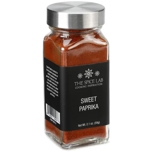 Vista 9 de The Spice Lab Pimentón ahumado en polvo, de alto color, ASTA 120+, 1.8 onzas, tarro francés – Polvo de pimentón español gourmet prémium – Vegano